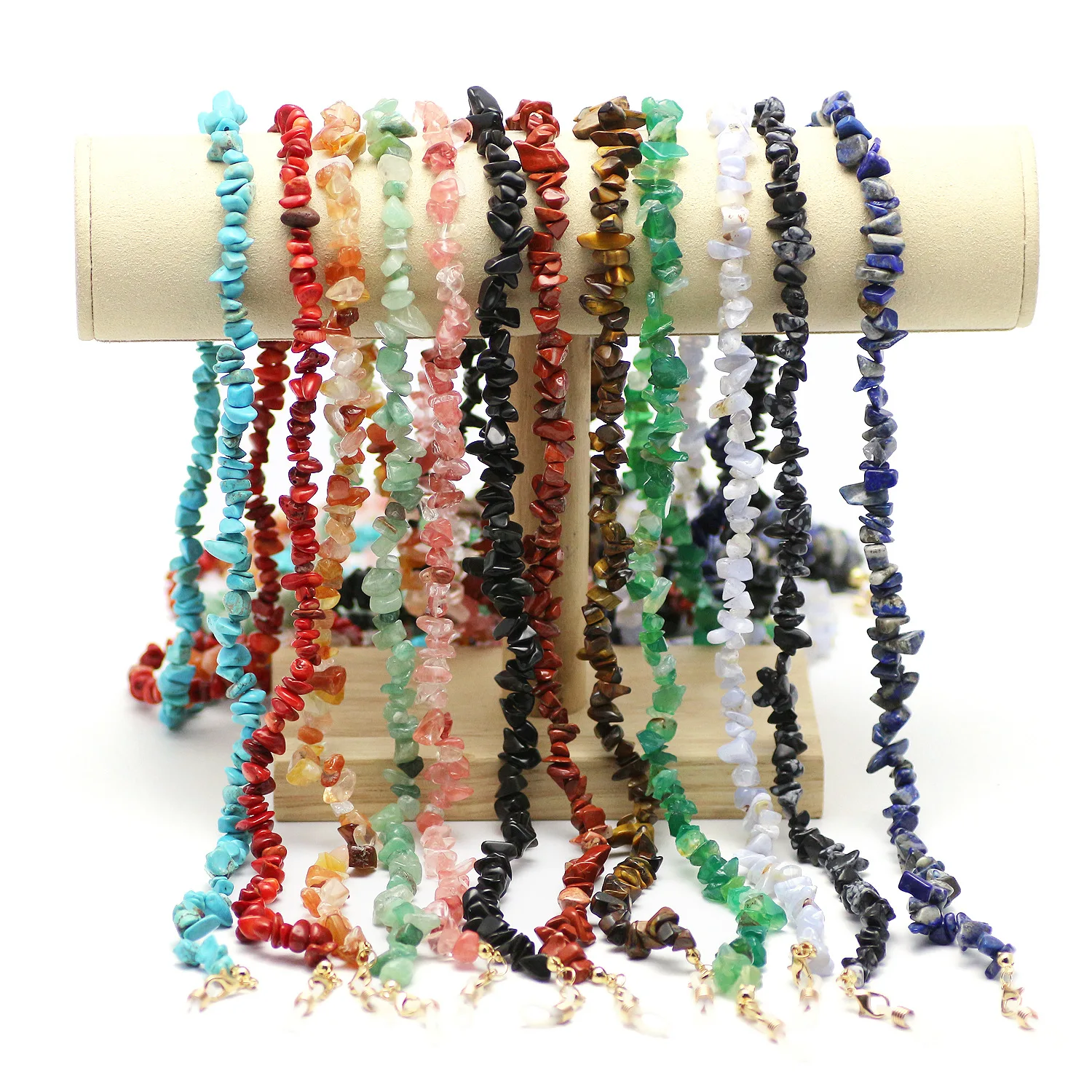 OEM Length rose quartz turquoise Eyewear Sunglasses Chains Accessories  Eye Glasses Cord Holder Strap Rope eyeglasses Chain