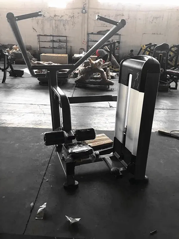 pin loaded gym machine seated isolated lat pull cable machines Vertical Traction machine