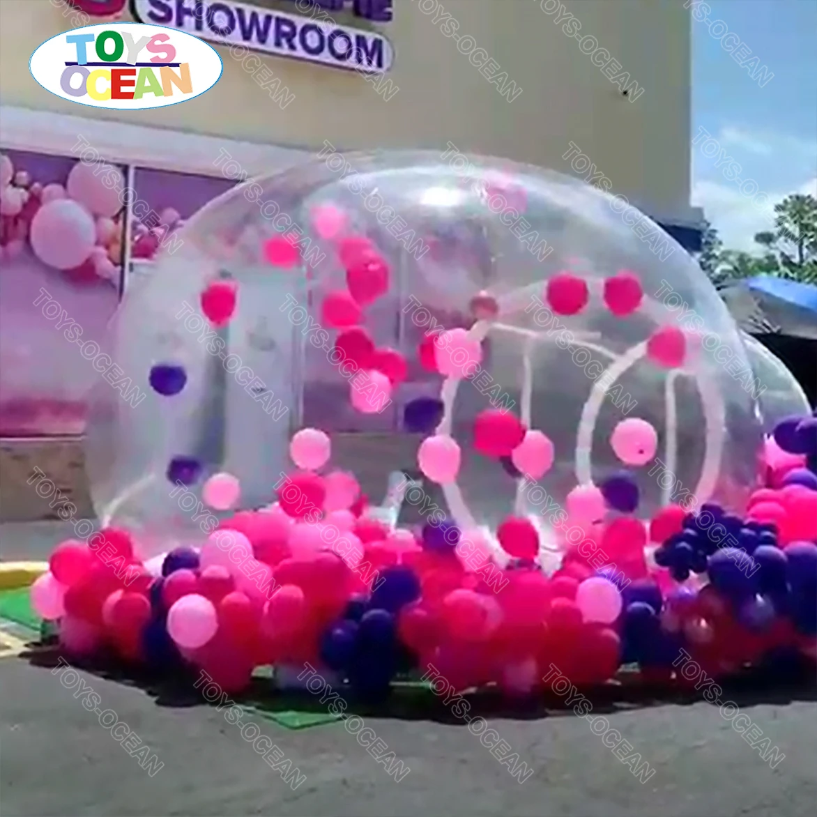 Advertising inflatable outdoor tent camping tent transparent inflatable bubble house balloon dome