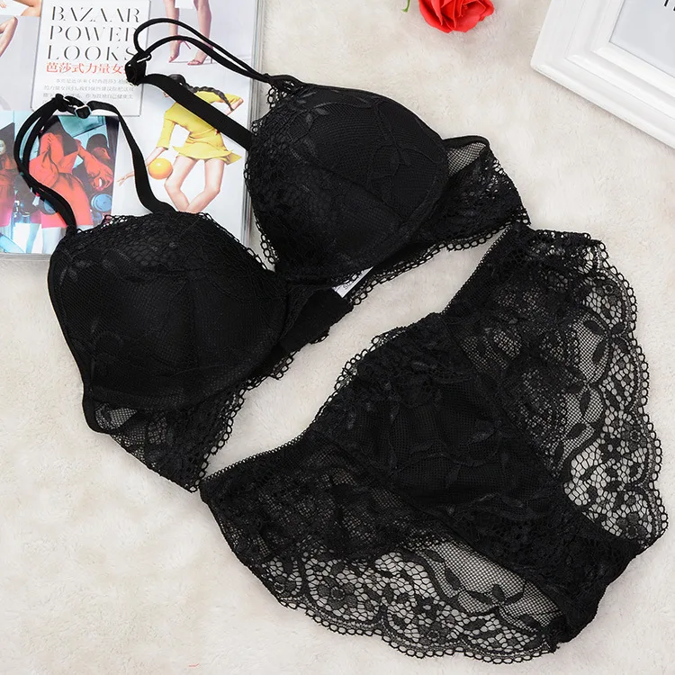 Africa bra stocklot  Deep V Sexy  Charming Woman Seamless girls  bra  with embroider accept OEM/ODM