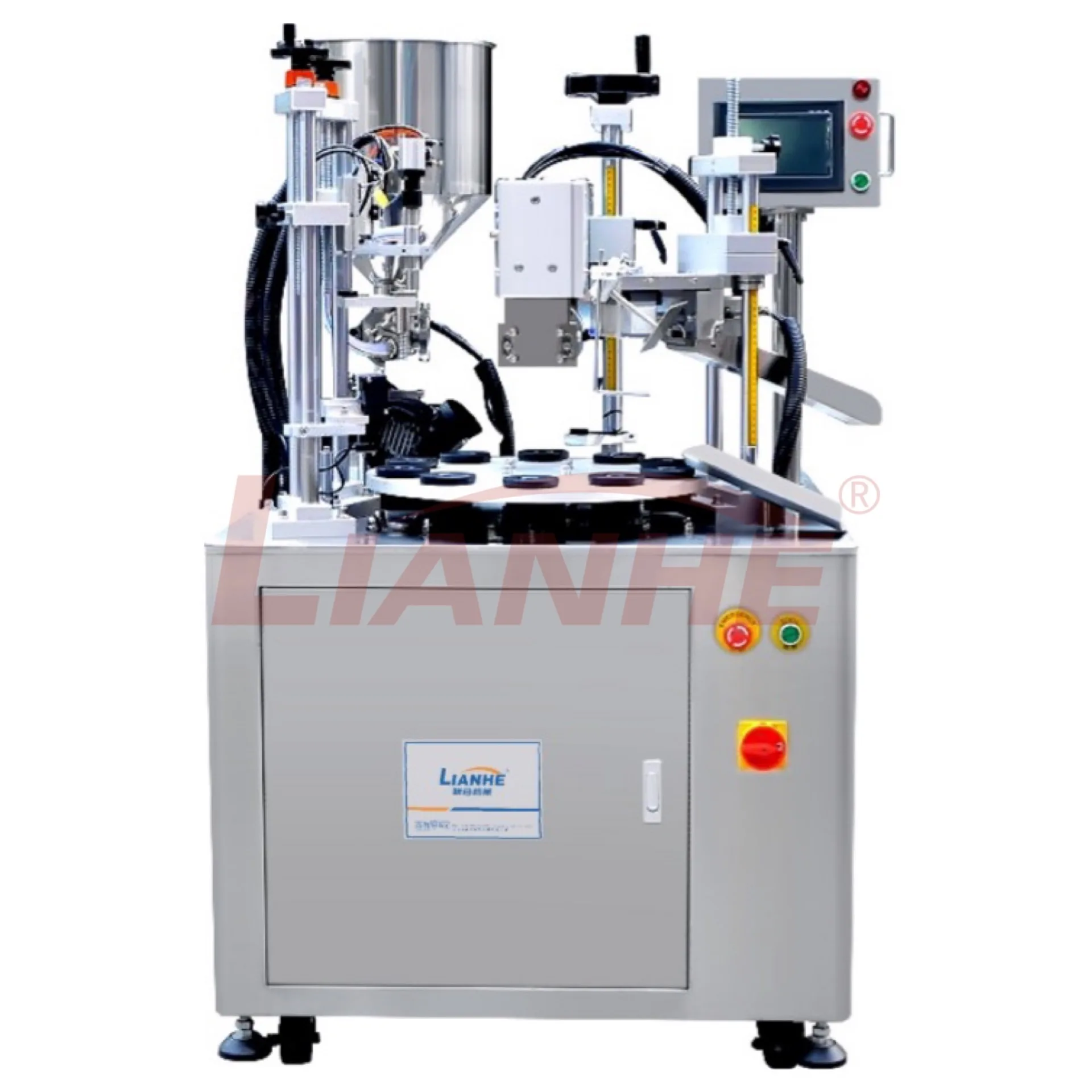 Automatic Aluminium Plastic Tube Filling And Sealing Machine Cosmetic Toothpaste Cream Lotion Filler And Sealer