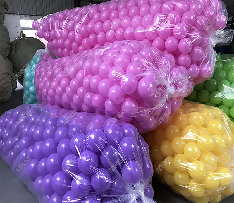 High quality Eco-friendly colorful ocean ball  PE plastic sea ball