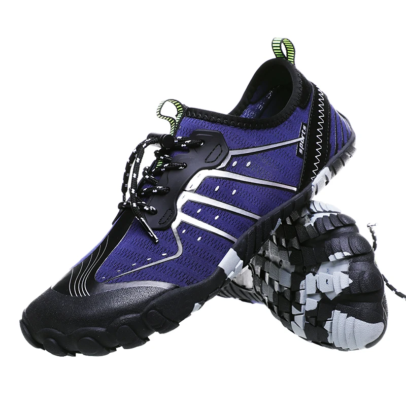 Оптовая продажа, летняя мужская быстросохнущая водонепроницаемая обувь для активного отдыха, нескользящая обувь для плавания, обувь для Каяка