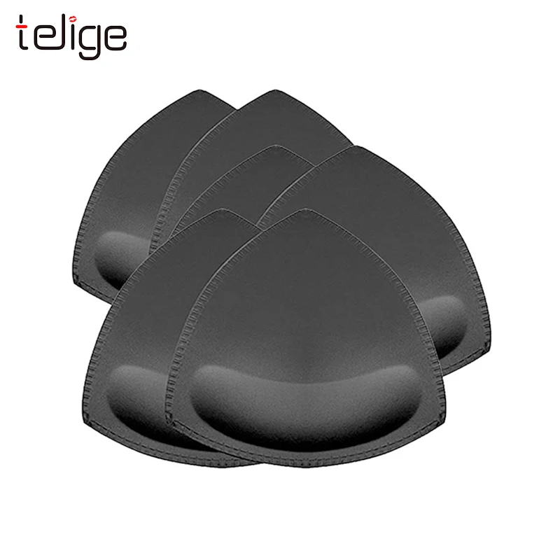 
Bra Pads Inserts 6 Pairs,Removeable Bra Pad for Sports Cups Bra and Bilini Pad Bra Inserts,Triangle Shape Beige or Black 