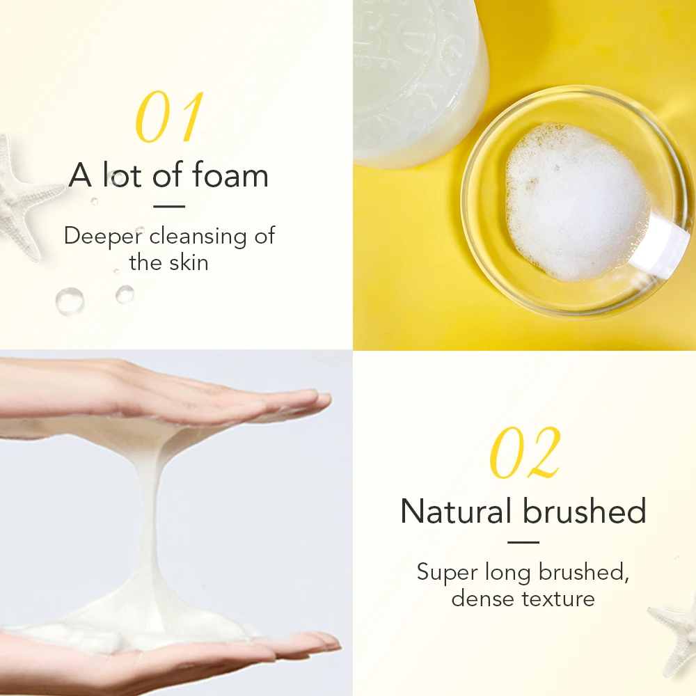  Anti-acne Oil Control Facial Care Soap Bleaching Hemp