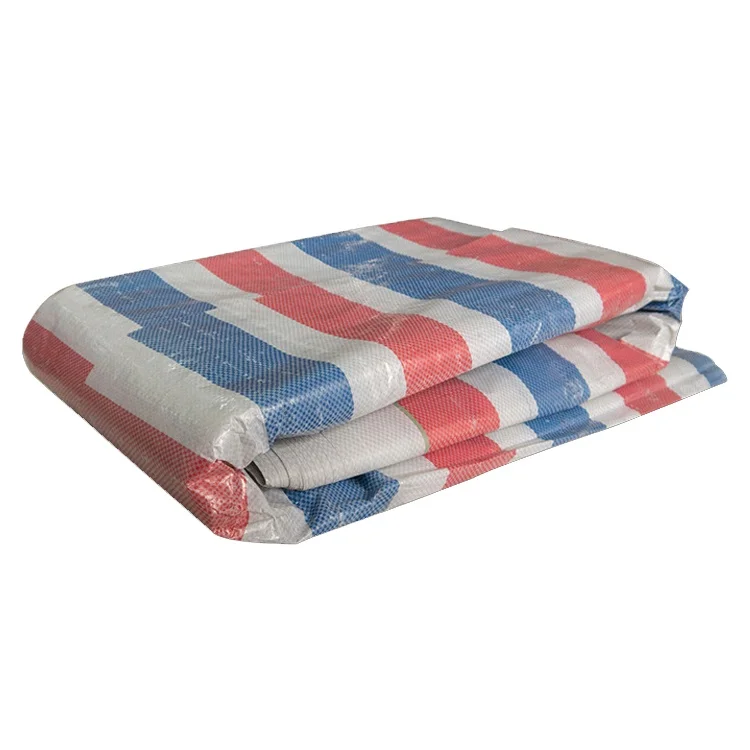 Blue Strong Cover Waterproof Tarpaulin Fabric Light Duty Pe Tarps