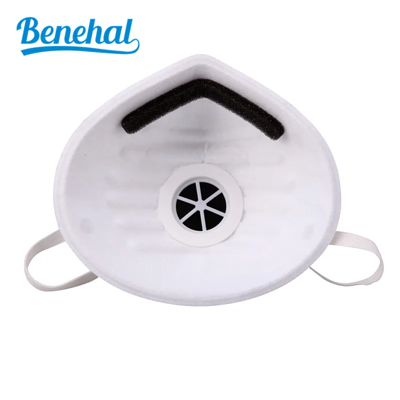 Beneha cup shape CE ffp2 face mask with valve