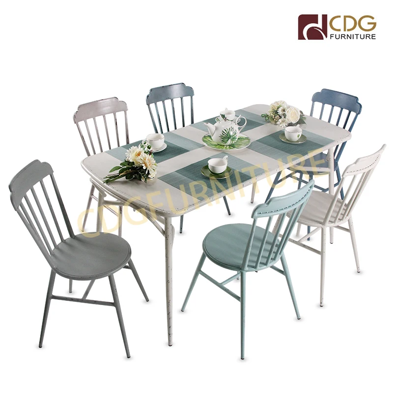 Rustic Coffee Table Vintage French Antique Bistro Restaurant Dining Table Outdoor Furniture For Aluminum Patio Furniture