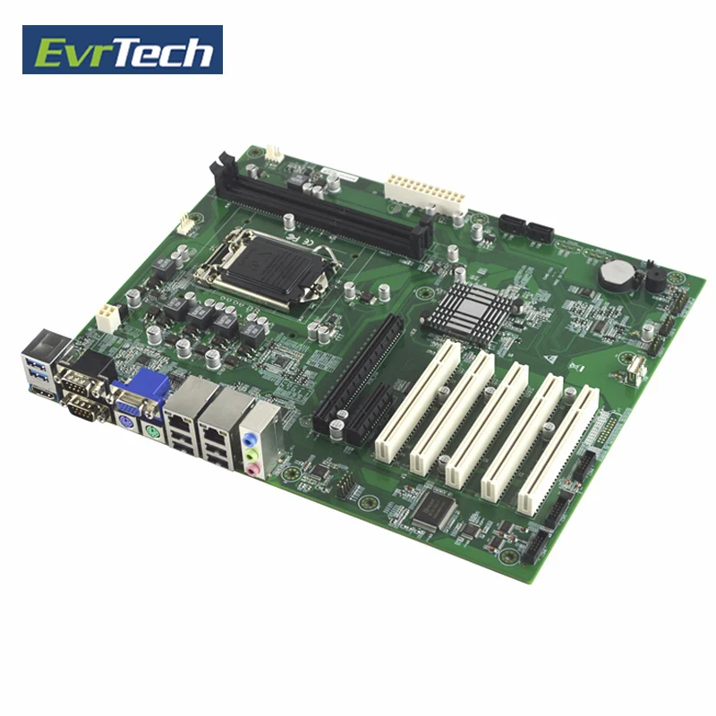 Low cost embedded atx lga 1155 motherboard with B75 chipset support 5*PCI and 6*COM