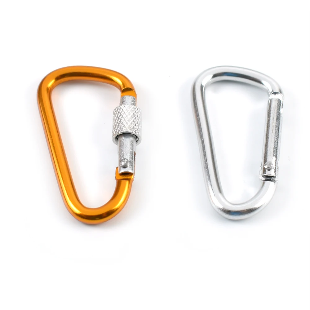 Clip Climbing Custom Spring Carabiners Snap Hook Promotional Keychains Carabiners