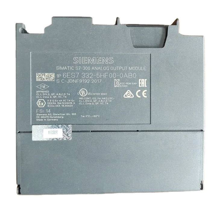 used Industrial Controls 6ES7332-5HF00-0AB0 6ES7 332-5HF00-0AB0 CPU 1515F-2 PN SIMATIC Central Processing Unit