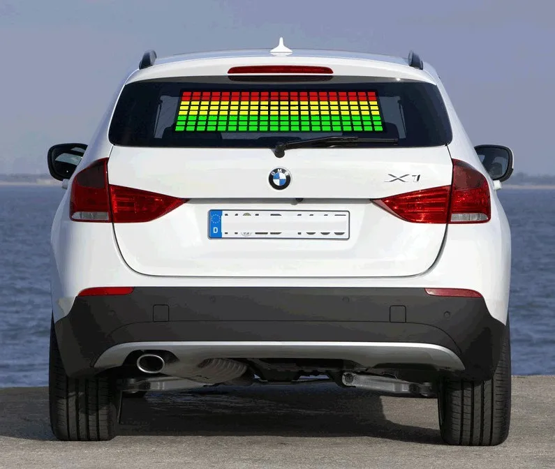 
Wholesale Cool car decorations EL panel flashing with the music good for car Music accessories and car advertising 