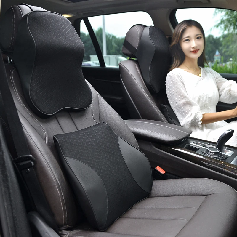 Роскошная Автомобильная подушка для шеи из пены с эффектом памяти по заводской цене