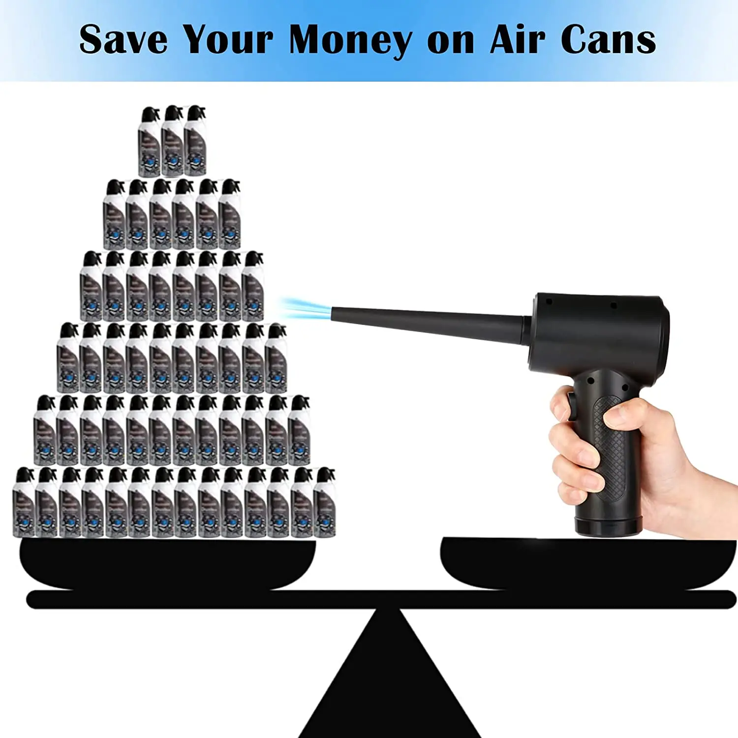 Tools and equipment cleaning For Computer Keyboard Car Electronic Equipment Rechargeable Cordless Electric Air Duster