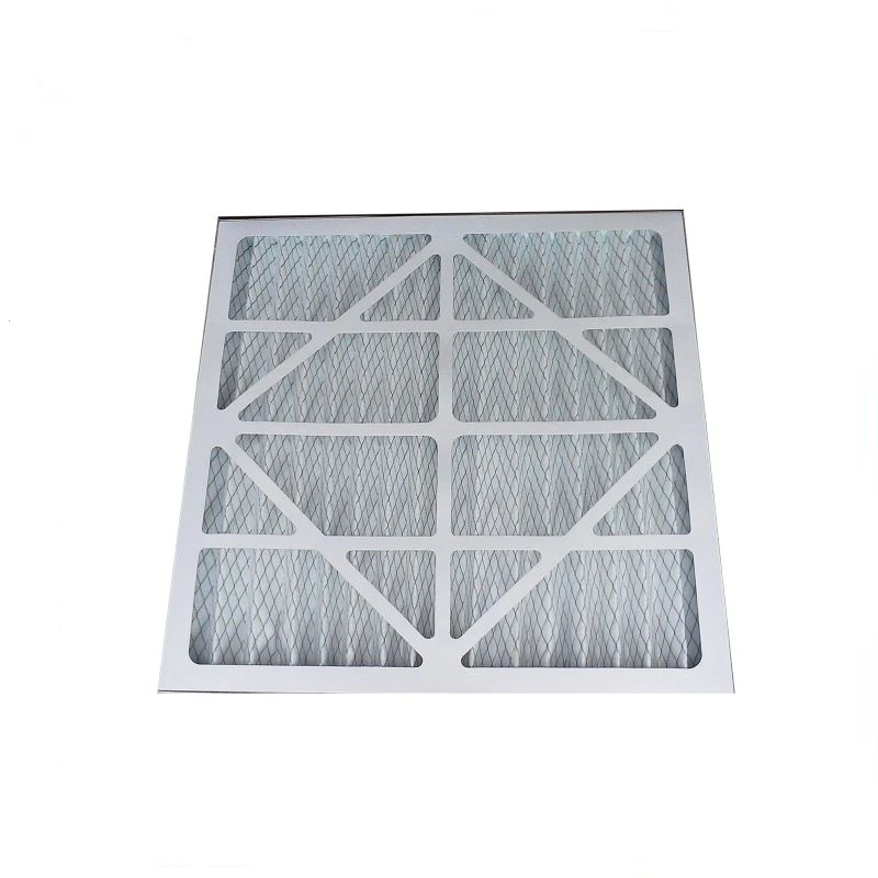 H13 H14 Mini Pleat Panel HEPA Filter High Efficiency Aluminum Partition Farm Fiberglass Filter For Laminar Air Flow Hood Medium