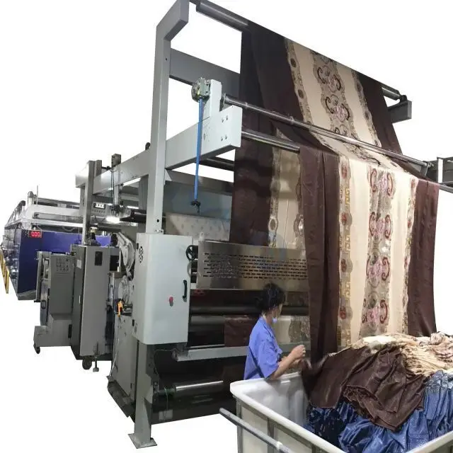 Chinese Manufacturer Use oil heating System 10 Drying Rooms Textile Setting Finishing Stenter Machine