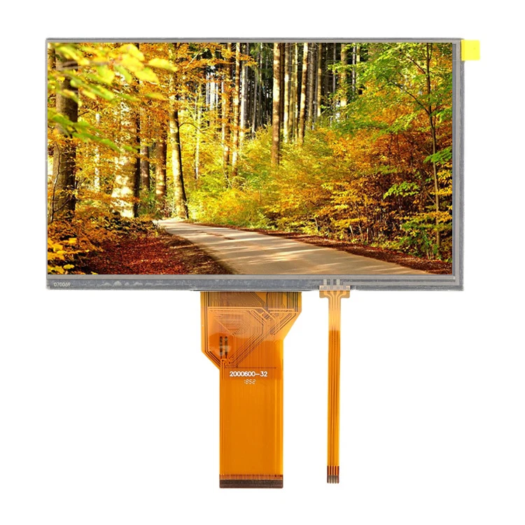New LCD Panel Displays 7 inch tablet screen TFT 800*480 capacitive touch lcd panel