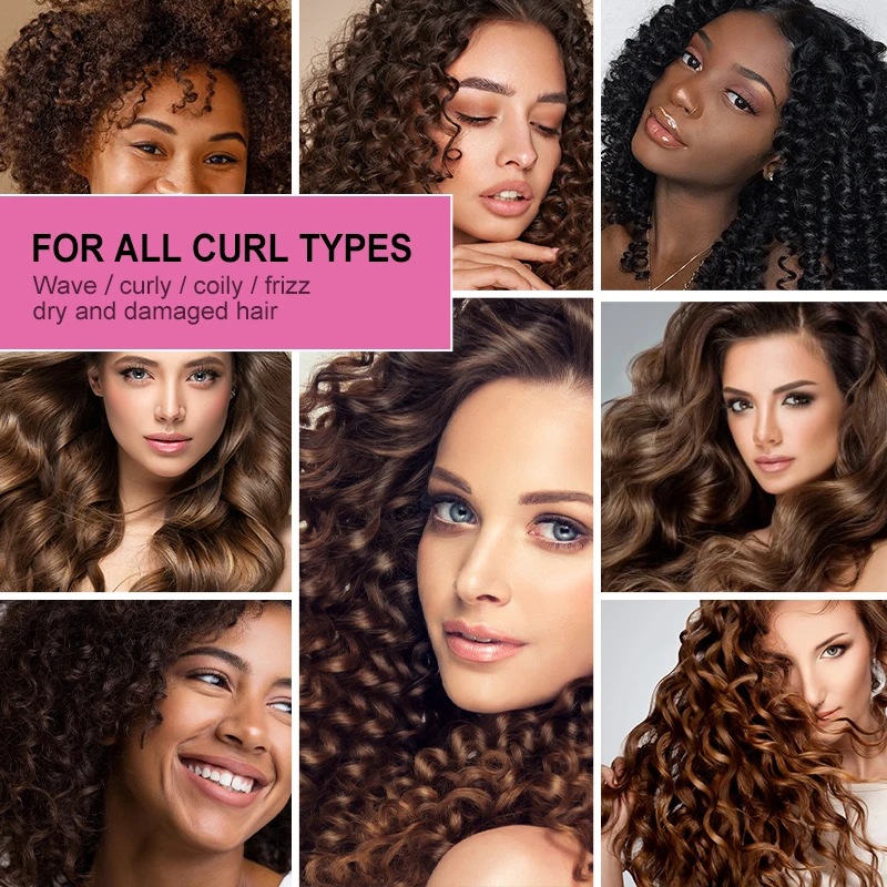 Private Label Curly Hair Cream Hair Products Curl Cream