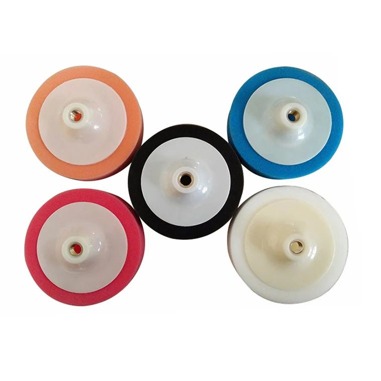 Car Polish Pads With Round Hole Buffing Pads For Car Care Car Detailing