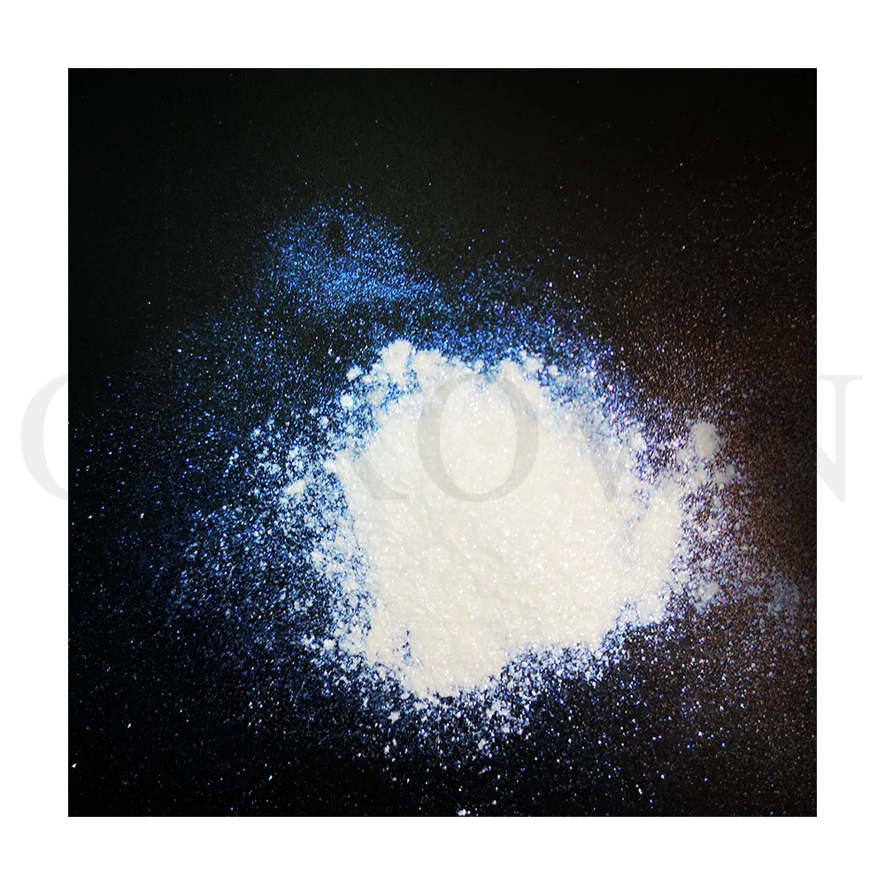 Interference Blue Car Paint Pigment Epoxy Resin Pearl Pigment Powder Mica Pigment Powder