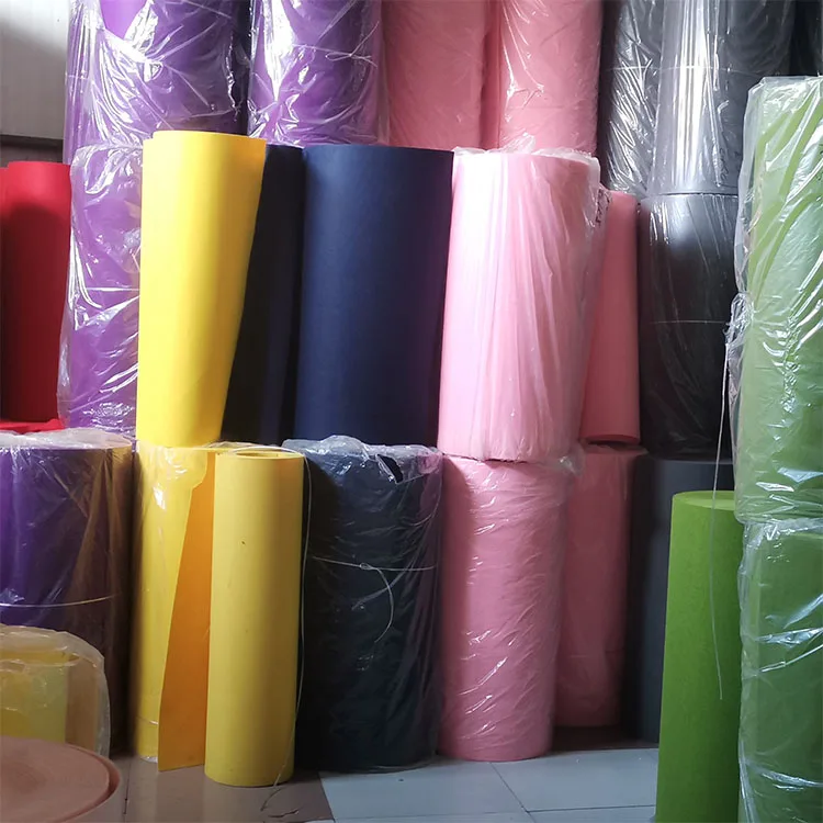 Factory Supply 3mm 4mm 5mm 100% Polyester /Fabric/Cloth/Felt roll