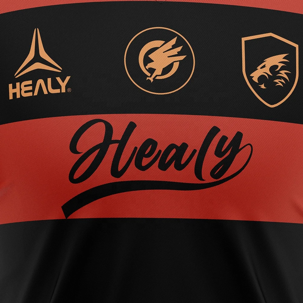 custom sublimated stripe retro football tops men polyester football polo t-shirt high quality