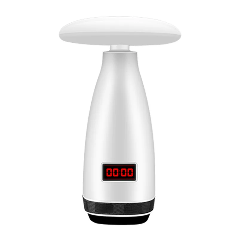 Smart multi-functional Bluetooth colorful night light sensing led clock eye protective desk lamp for reading