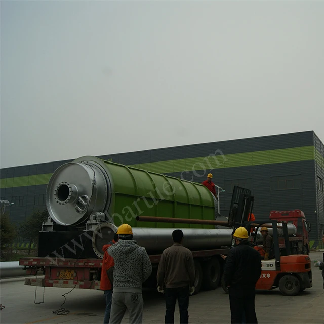 Небольшой лабораторный пиролизный реактор из нержавеющей стали