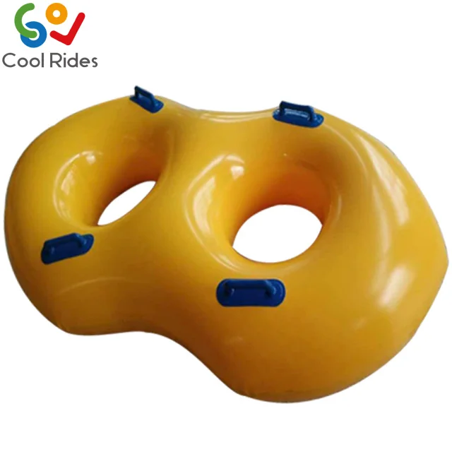 Hot sale adult single double person swimming ring inflatable water park tubes for summer water sports