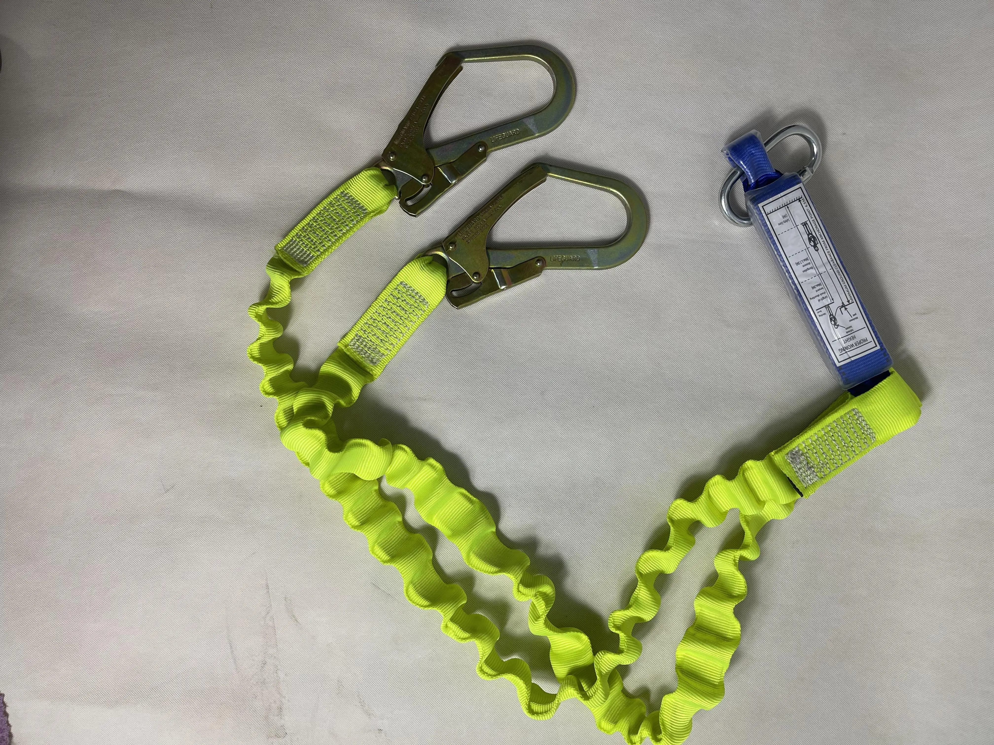 Factory Manufacture green wall climbing safety belt webbing fall protection