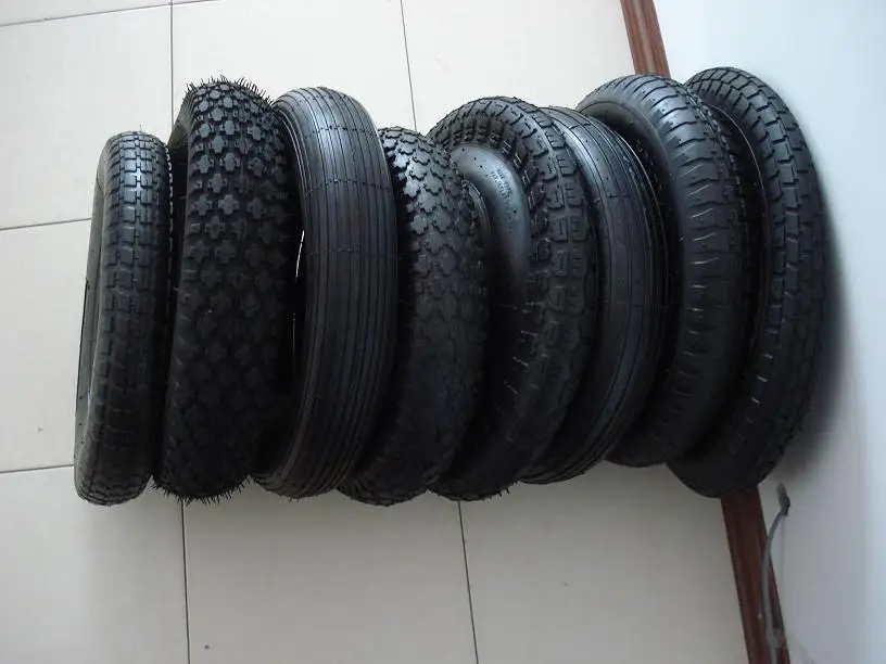 Pneumatic Inflatable Rubber Tire for Wheelbarrow Wheel Barrow with 3.50-6 3.00-8 3.25-8 3.50-8 4.00-6 4.00-8 13 14 15 16 inch