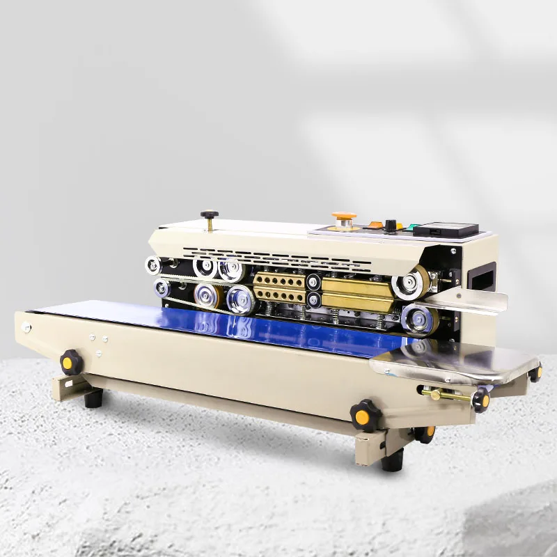 МДФ 770 горизонтальный или вертикальный непрерывный ленточный упаковщик с печатным пластиковым упаковщиком машина для упаковки пищевых продуктов