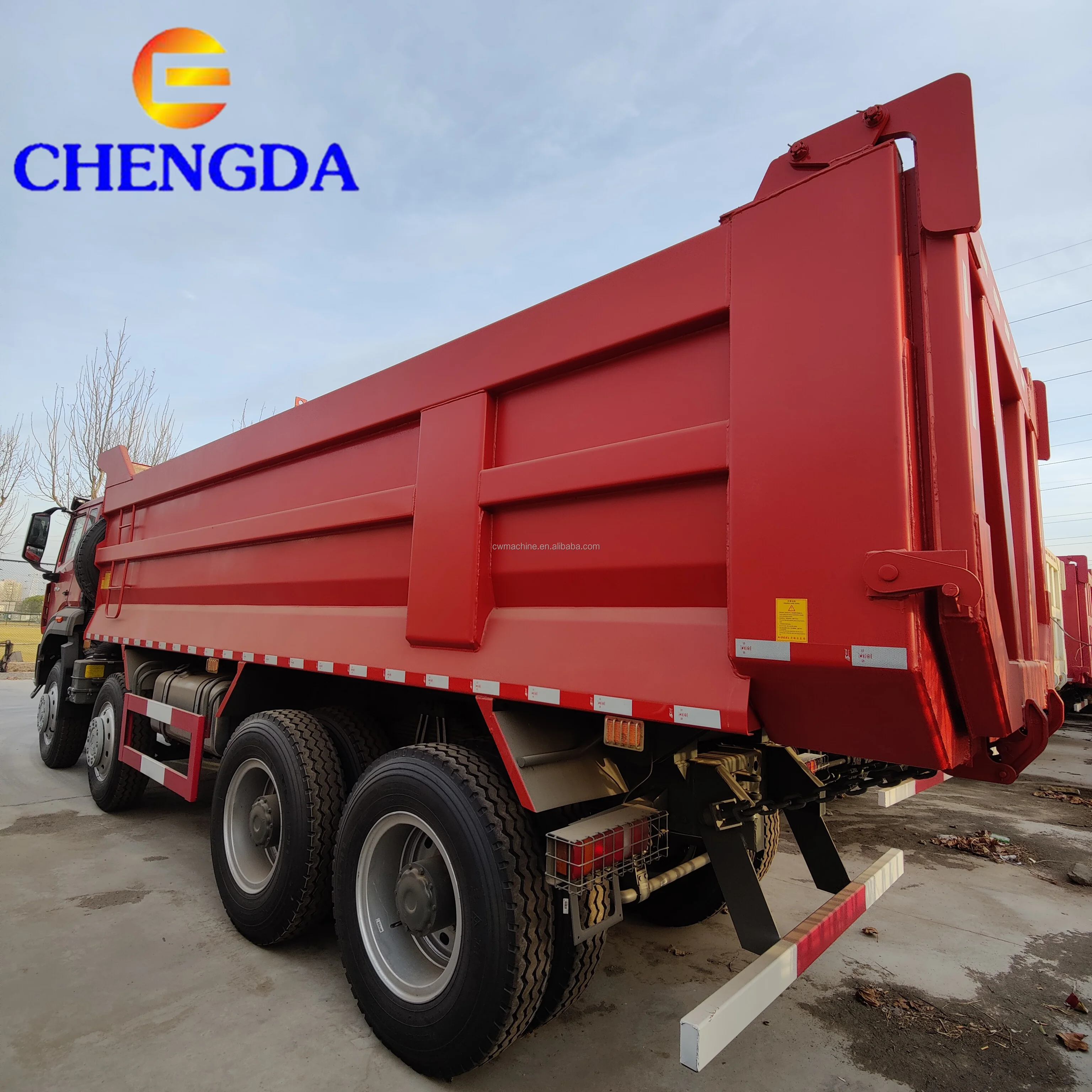 8*4 12 Wheel New Used Diesel Tipper Trucks Euro 3 Emission Standard Sinotruk HOWO Hohan HOWO NX Dump Truck