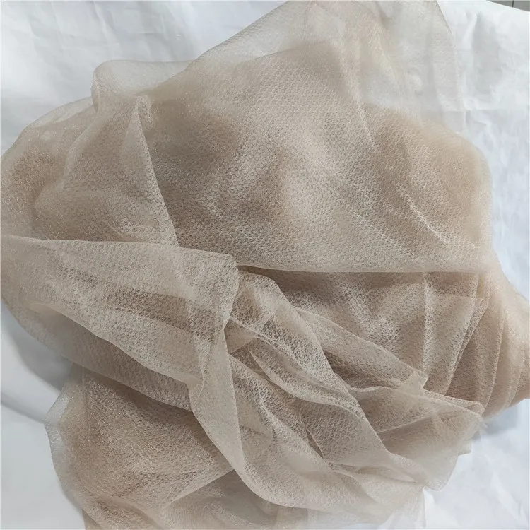 Diamond-net-materials flower skin net fabric for making toupee Wig-top-skin-net