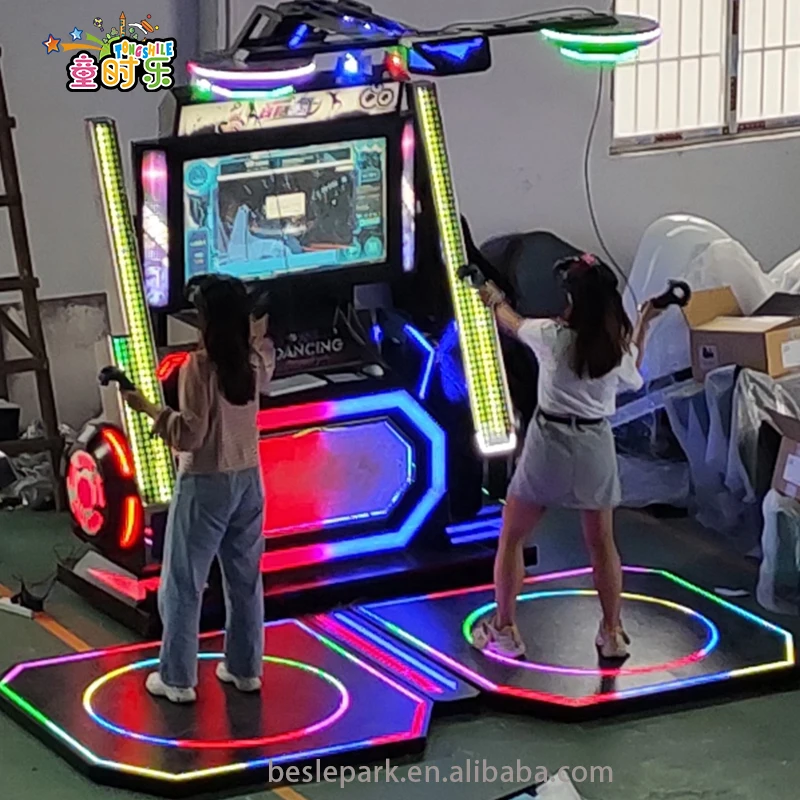 Besirui Vr motion sensing interactive video game entertainment equipment Vr virtual reality experience hall dancing machine