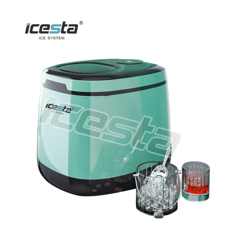 ICESTA mini household portable bullet ice making machine
