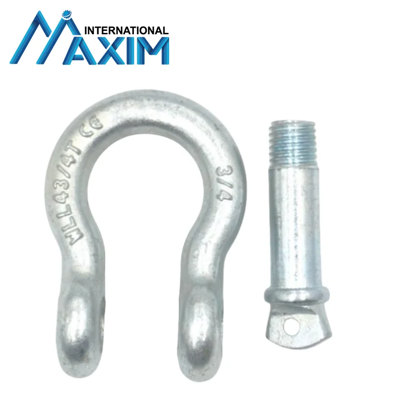 G-209 Galvanized Alloy Steel Screw Pin Anchor Shackle