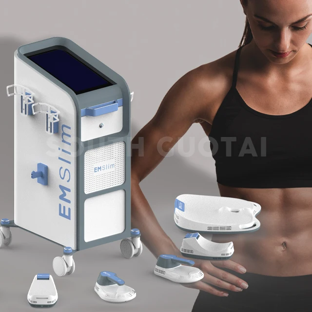 Emsculpt Neo 5 Handle Ems 7 Tesla Sculpt 4 Handle Contouring Body Fat Burn Ems Muscle Stimulator Machine