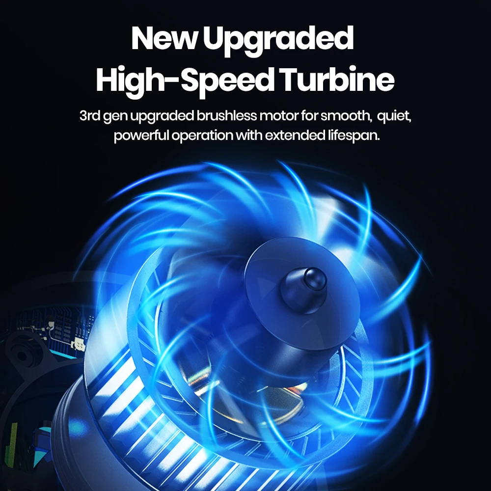 OEM K70 2024 New Design 2400mAh Handheld Small USB Mini Fan Mute Large Wind Portable Halter Fan