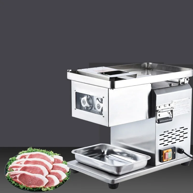 Industry Fully Automatic Multifunctional Food Cow Vegetable And Meat Block Dice Diced Dicing Cutter Slicer Cut Cutting Machine