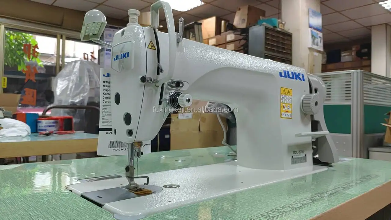 Brand new Single Needle lockstitch machine JUKIS DDL-8700 industrial sewing machine with table