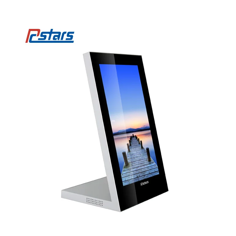 15.6 inch Tablet Desktop Countertop interactive self service information payment kiosk Digital Signage Advertising Display
