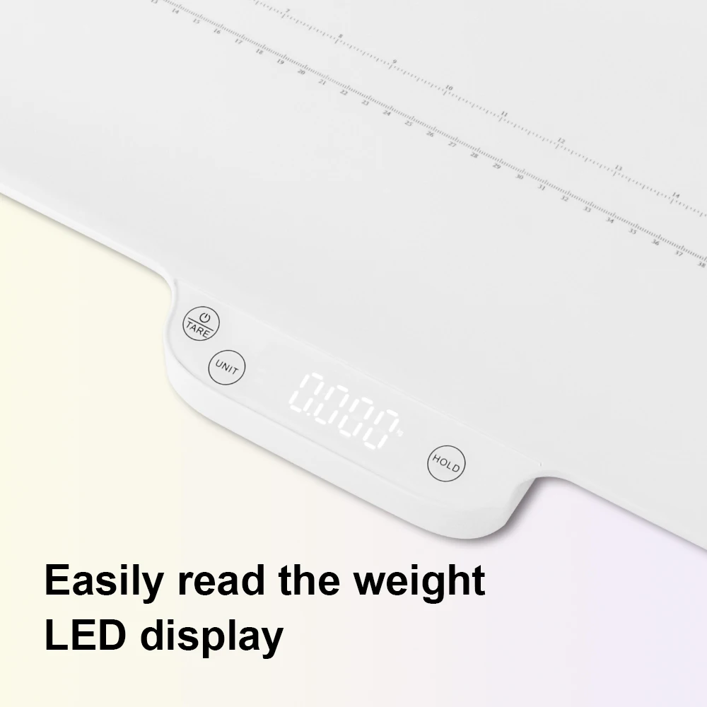 Tare function hold function White LED display 30kg scale digital baby scales & growth charts newborn baby weight scale