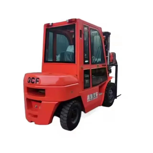 QC brand diesel forklift 1.5ton 3 ton 5 ton forklift truck with side shift japanese engine container mast closed cab EPA