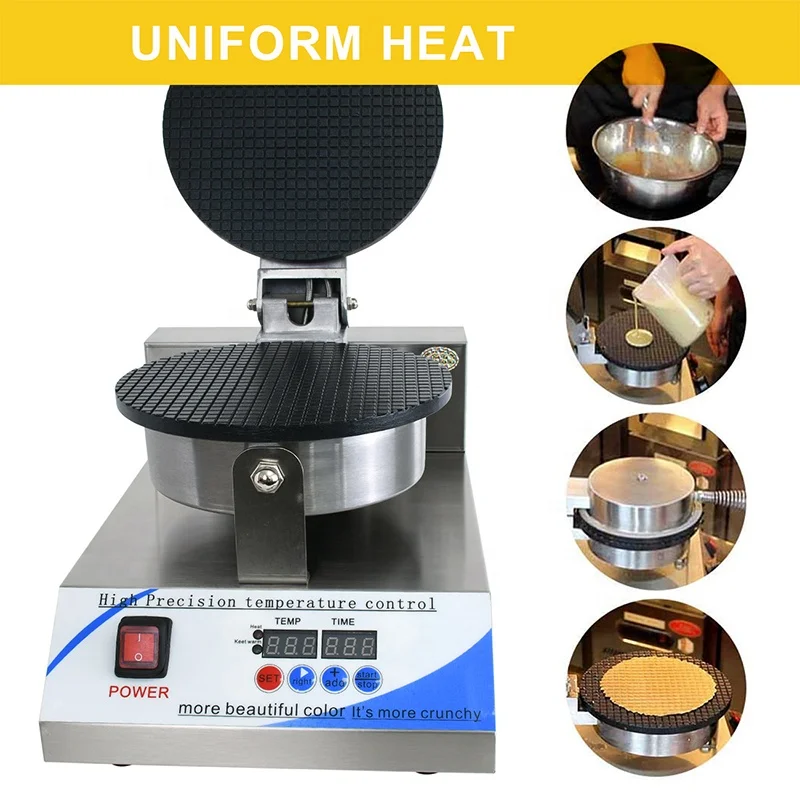 220V ice cream cone maker machine / waffle cone making machine / automatic waffle cone machine