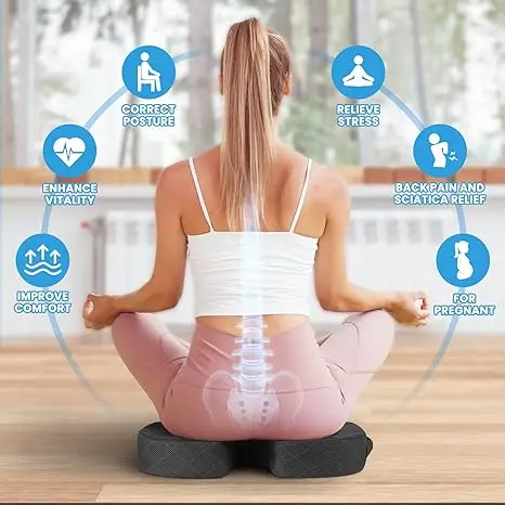 JYM  Office chair Cushion  Seating Pillow  Custom Comfortable  Butt Waist Back Sitting Cushion