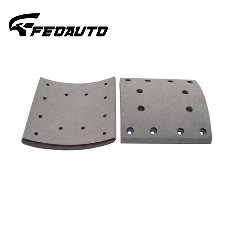 19553 semi truck parts for IE RW/29/1 RW/29/2  19553 brake lining manufacture 21955300
