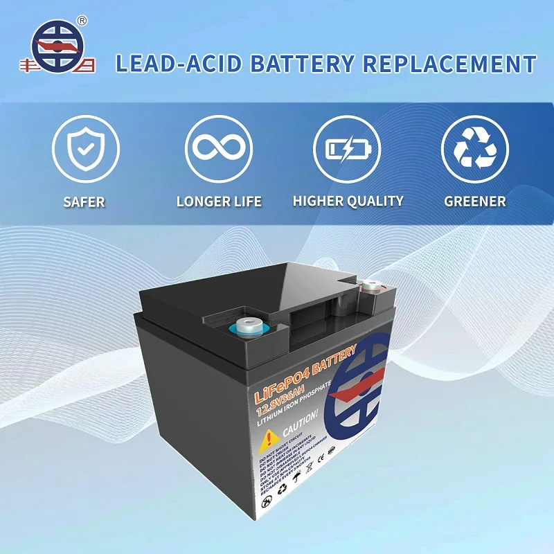 12.8V LiFePO4  18650 li-ion rechargeable battery 36Ah lithium battery pack lead acid replacement solar battery
