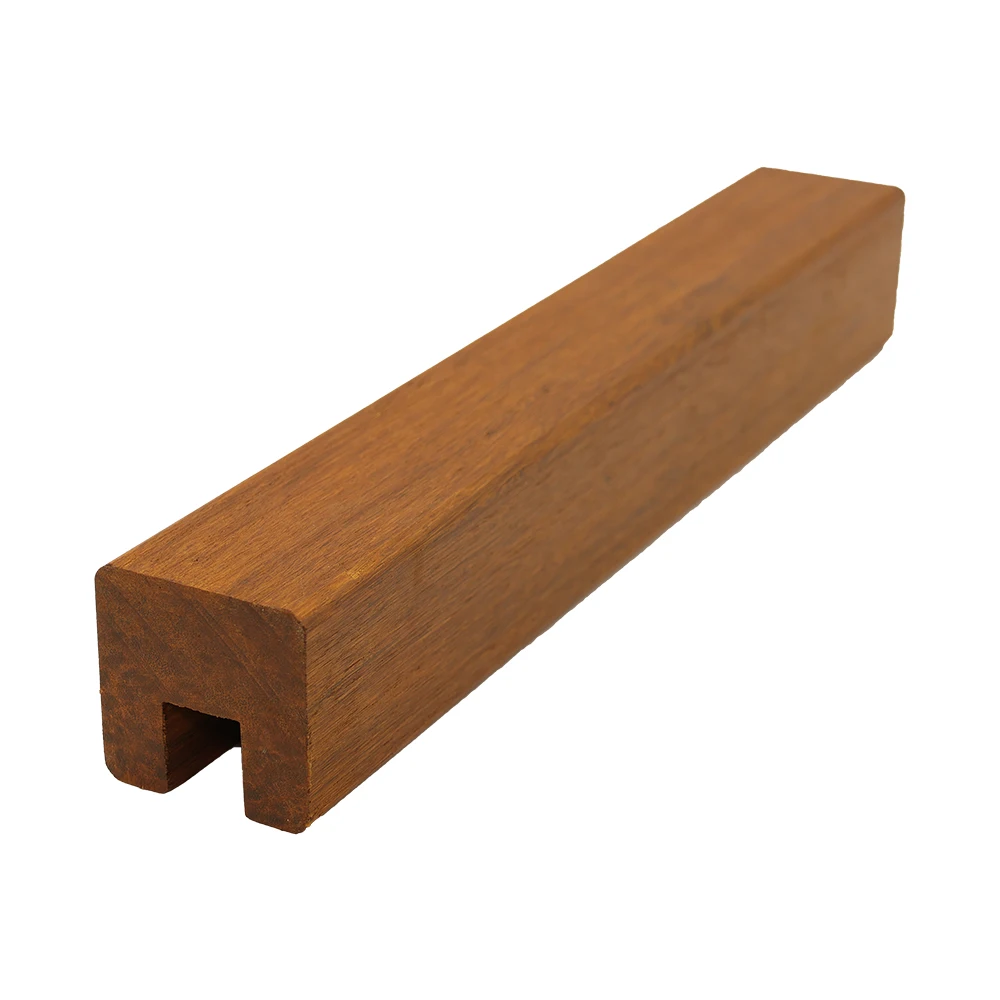 High quality small square shaped railings waterproof all weather resistant exterior and interior handrails