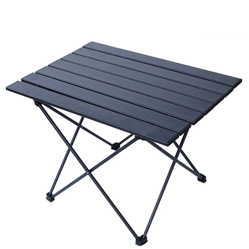 QUAWE Portable Camping Table Folding Garden Aluminum alloy Travel Hiking Table BBQ Accessories Outdoor Table